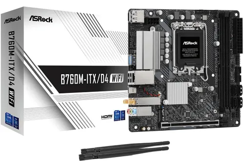 Płyta główna ASrock B760M-ITX/D4 WiFi DDR4