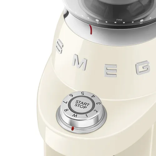 Młynek do kawy SMEG CGF03CREU Kremowy