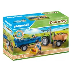 Playmobil 71249 Country трактор с прицепом