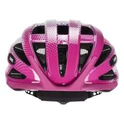 Kask rowerowy Uvex Air Wing różowo-biały kropki