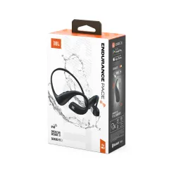 Słuchawki bezprzewodowe JBL Endurance Pace Douszne Bluetooth 5.4 Czarno-szary