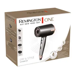 Фен Remington One D6077 Ионизационный диффузор холодного воздуха 2 скорости выдувания 3 уровня температуры