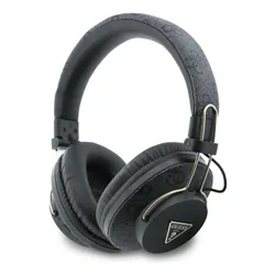 Słuchawki nauszne GUESS Triangle Logo Bluetooth ENC Czarny