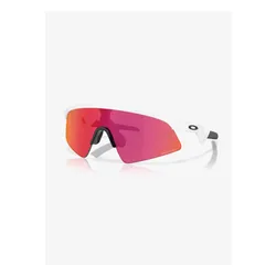 Okulary dla dzieci Oakley Resistor Sweep - polished white/prizm field