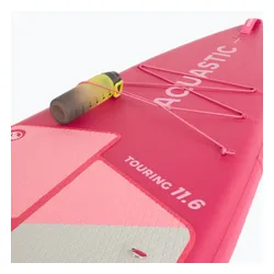 Deska SUP AQUASTIC Touring 11'6" różowy