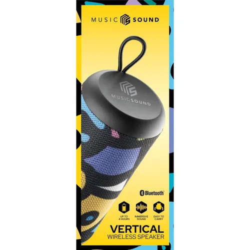 Głośnik mobilny CELLULARLINE Music Sound Vertical Wielokolorowy BTSPKMSVERTICAL3