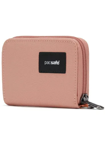 Portfel antykradzieżowy Pacsafe RFIDsafe Card Wallet - rose