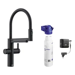 Bateria z filtrem BLANCO EVOL-S Pro 526636 Czarny mat