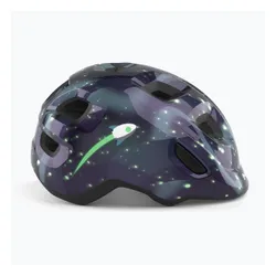 Kask rowerowy dziecięcy MET Hooray space glow in the dark