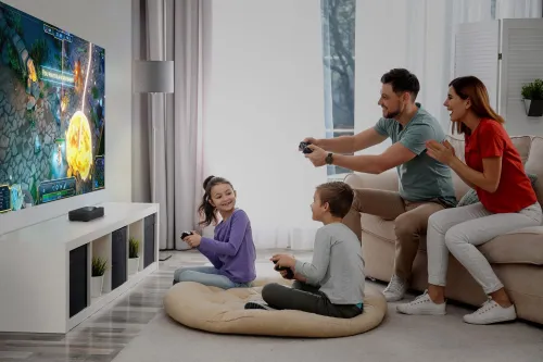 Projektor Optoma Photon Go Laser Full HD Wi-Fi Bluetooth Dolby Audio Google TV