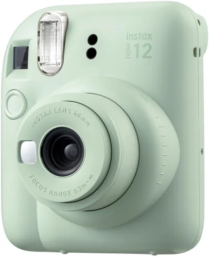 Aparat FUJIFILM Instax Mini 12 Zielony Pokrowiec + Album + Ramki + Sznurek + Klamerki