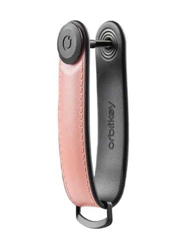Skórzane etui organizer na klucze Orbitkey Hybrid Leather - pastel pink