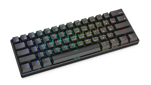 Klawiatura mechaniczna Krux Neo PRO RGB Wireless - Gateron Yellow