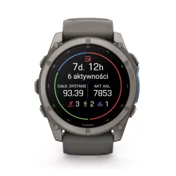 Smartwatch Garmin Fenix 9 51mm Pebble Grey/Titanium
