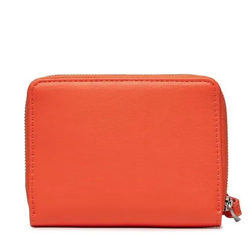 Большой женский кошелек Calvin Klein Gracie Wallet с ремешком Md K60k611387 Flame SA3