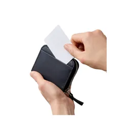 Кошелек Bellroy Folio Piccolo, кожаный, navy