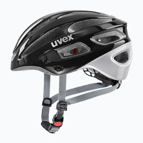 Kask rowerowy UVEX True black/silver