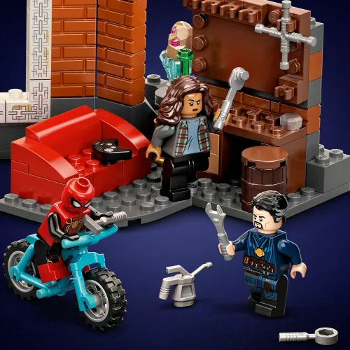 LEGO Marvel Spider-Man w warsztacie w Sanctum 76185