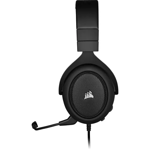 Słuchawki przewodowe z mikrofonem Corsair HS60 PRO SURROUND CA-9011213-EU Nauszne Czarny