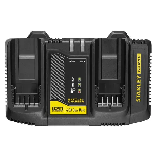 Dwuportowa ładowarka 18V 4A Stanley FatMax SFMCB24