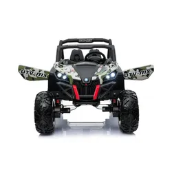 Auto Na Akumulator Dla 2 Dzieci Jeep Xmx603 Buggy 4X4 Pilot Skóra Eva LED MP3