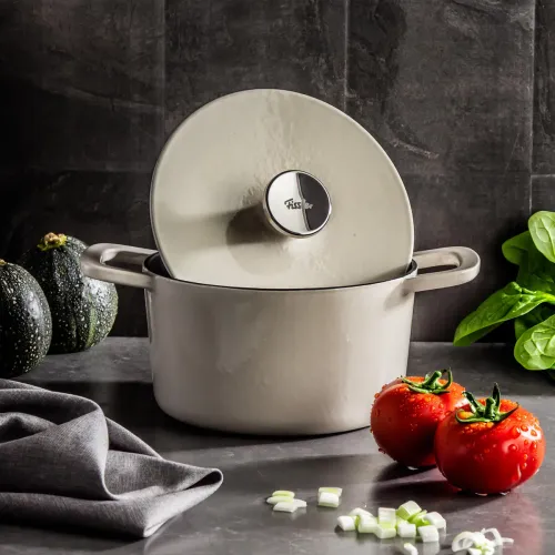 FISSLER Moments 2,6 l - garnek żeliwny z pokrywką