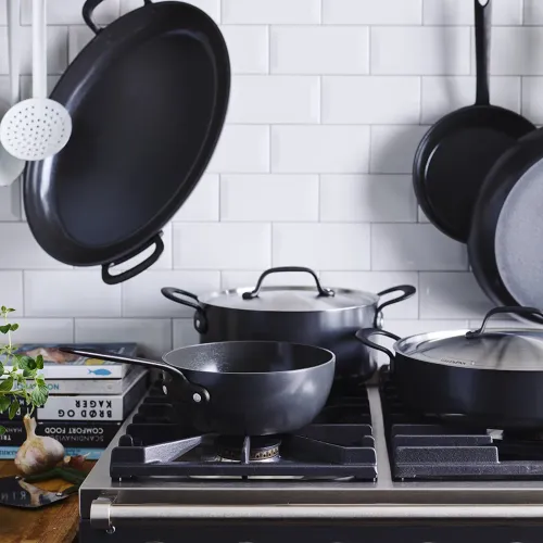 GREENPAN Craft 2 l czarny - rondel aluminiowy