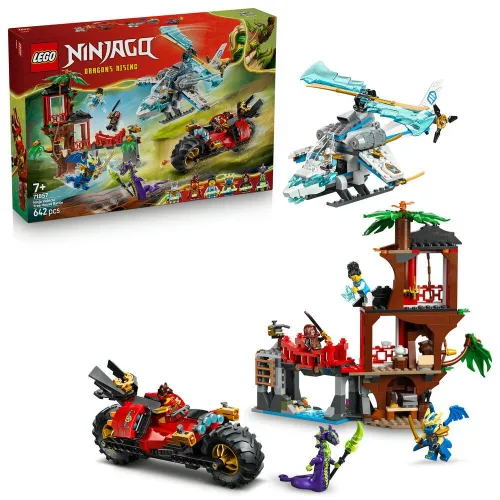 LEGO 71857 NINJAGO Bitwa Ninja: Domek na drzewie z pojazdami