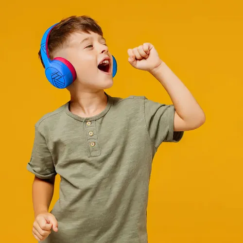 Słuchawki nauszne POWERLOCUS Tiger ANC Niebiesko-czerwony