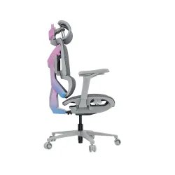 Fotel Anda Seat X-Air Pro XL Gamingowy do 120kg Tkanina Szaro-różowy