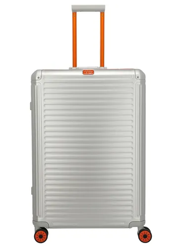 Walizka aluminiowa duża Travelite Next 75 Years Edition - silver / orange