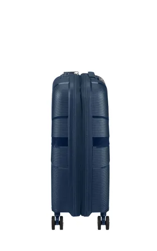 Маленький расширяемый чемодан American Tourister StarVibe-navy