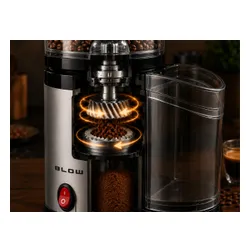 Młynek Do Kawy Elektryczny Żarnowy Grinder Mocny 150W 100 g Cicha Praca
