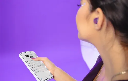 Słuchawki dokanałowe JLAB Go Pop ANC Fioletowy