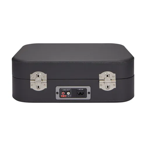 Gramofon Aiwa VPX-1951/TN Walizkowy Półautomatyczny Napęd paskowy Bluetooth Tytanowy
