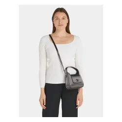 Calvin Klein Re-Lock Mini XBody Bag-Gunmetal K60K611287 Gunmetal buc