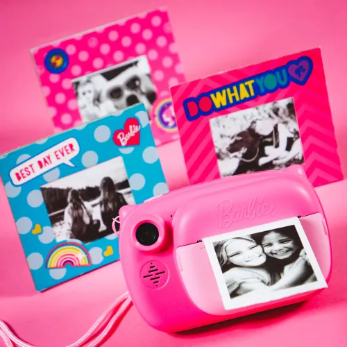 Aparat natychmiastowy LISCIANI Barbie Print Różowy