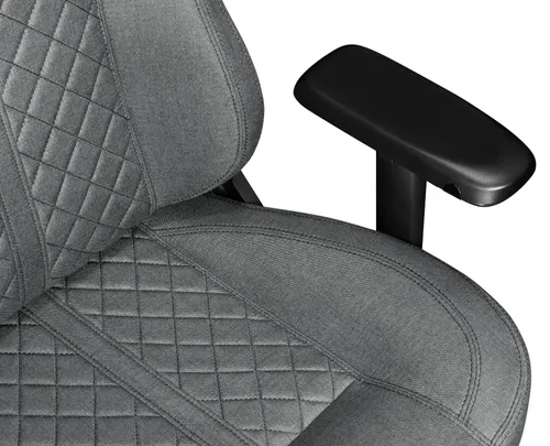 Fotel YUMISU 2052 Magnetic Jasnoszaro-czarny