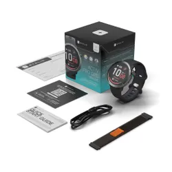 Smartwatch STELIO Activ Pro AI GPS 46mm Tytan Czarny