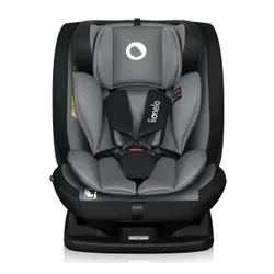 Fotelik samochodowy LIONELO Izzy i-Size 40-150 cm (0-36 kg) Czarno-szary