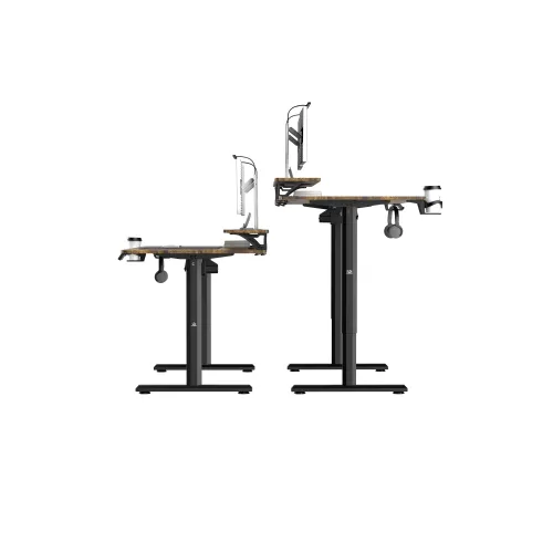 Biurko Ultradesk HIGHLANDER XXL 160cm Regulacja wysokości Brązowy