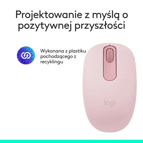 Myszka Logitech M196 Różowy