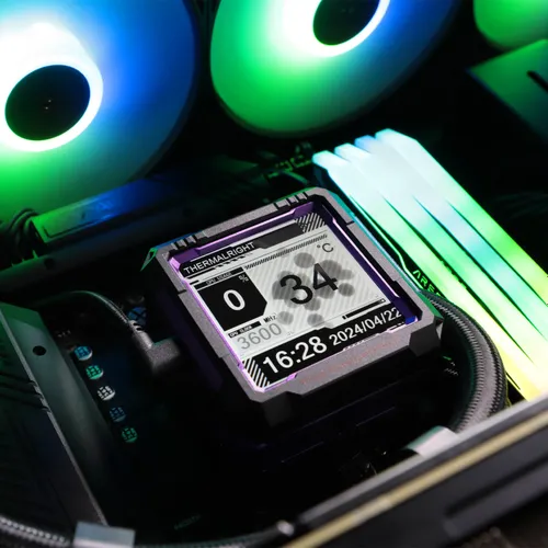 Chłodzenie wodne THERMALRIGHT Frozen Warframe Pro 360 ARGB Czarny