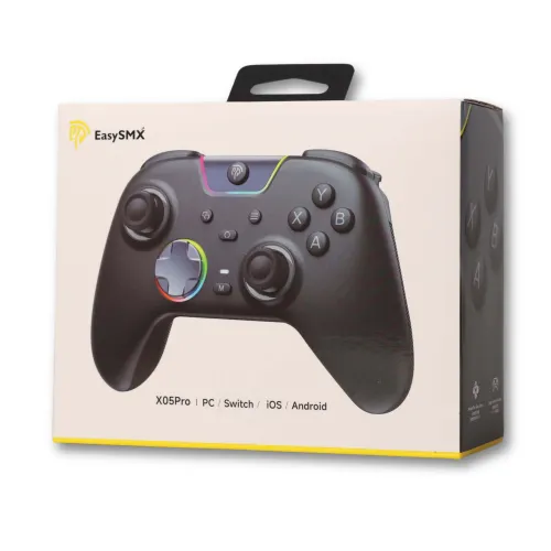 Pad EasySMX X05Pro do Nintendo Switch, PC Bezprzewodowy Czarny