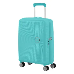 Чемодан/ручная кладь American Tourister Soundbox 55cm - Poolside Blue