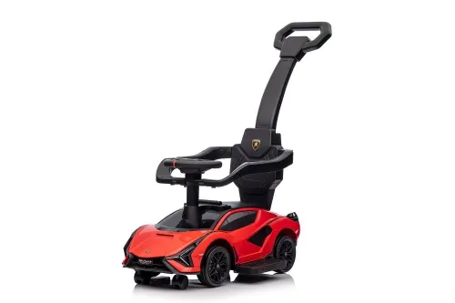 Lamborghini Qls-996T Ride-On With Pusher Red