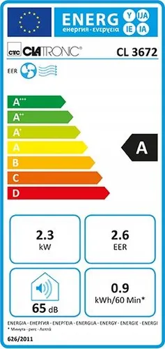 Clatronic taşınabilir klima CL 3672