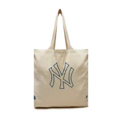 Сумка New Era Mlb Canvas Tote Entry Nyy Handbag 60503761 Beige