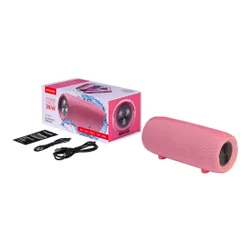 Głośnik mobilny XMUSIC BTS850P Radio FM Różowy
