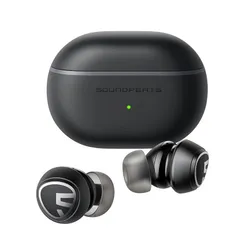 Słuchawki bezprzewodowe Soundpeats Mini Pro Dokanałowe Bluetooth 5.2 Czarny